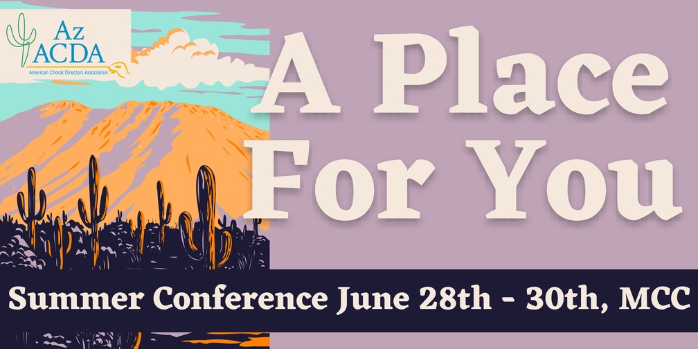 2023 Summer Conference - A Place For You